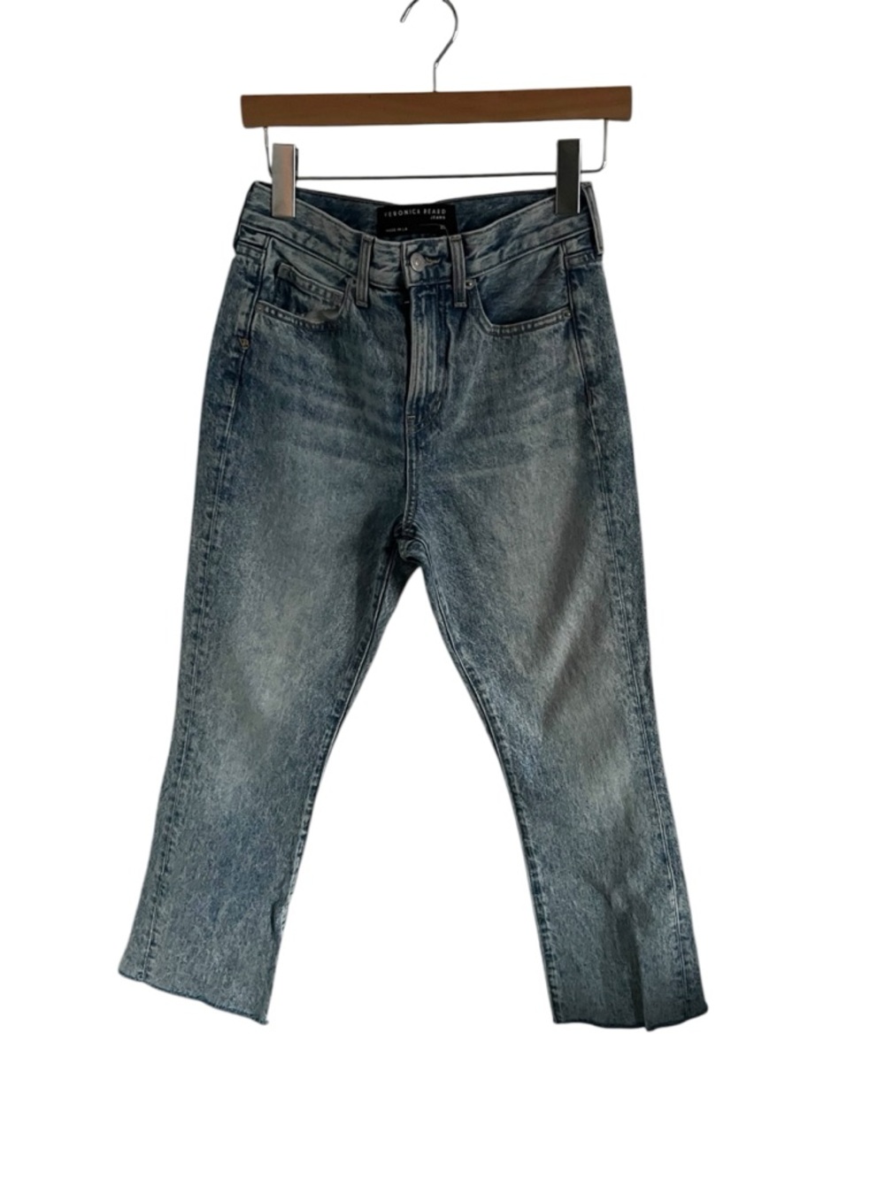 Veronica Beard Washed Blue Jeans, size 25